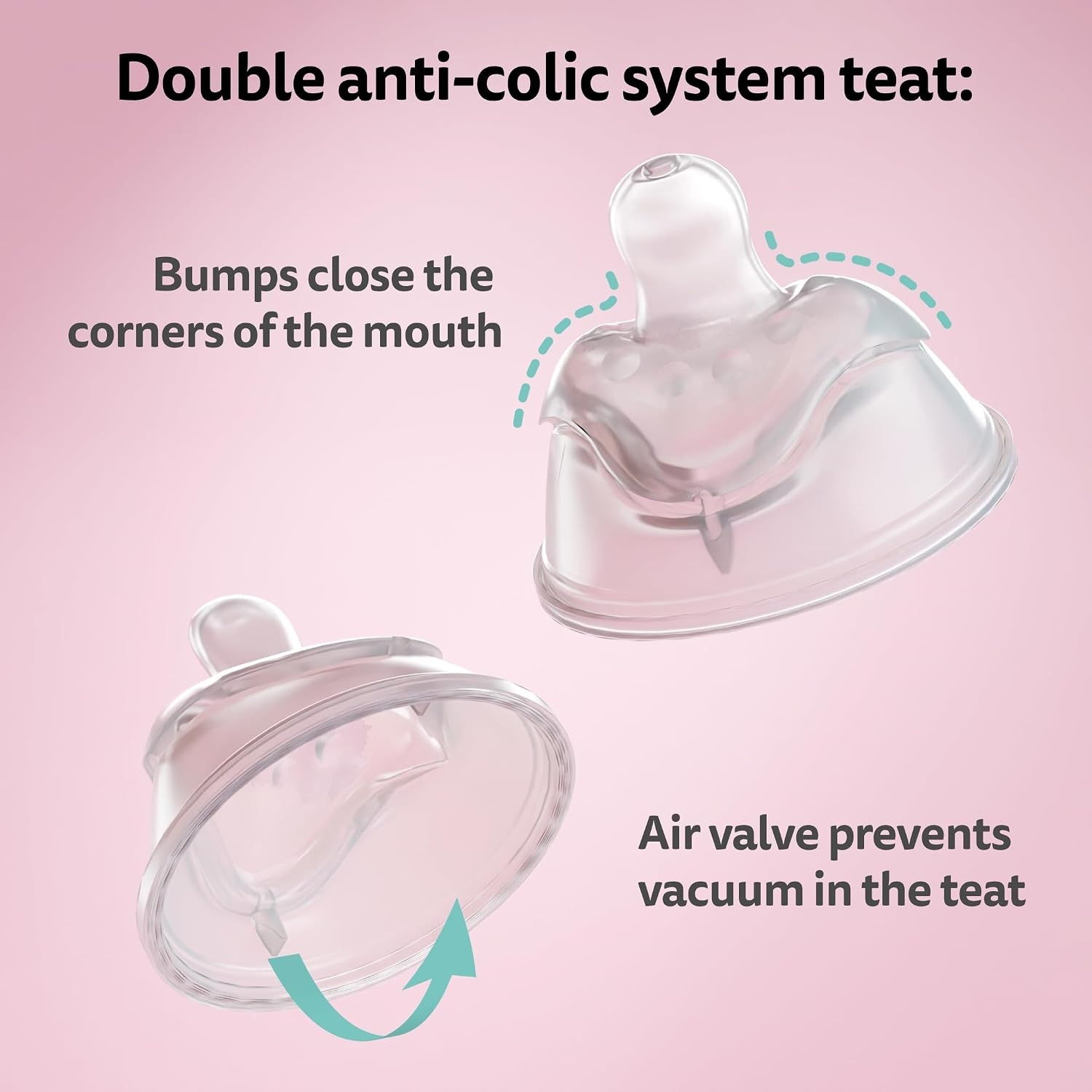 image:imageHerobility AntiColic Baby Bottles 85 fl oz240ml Pack of 4 Plastic Baby Bottles Medium Flow Plastic Bottles BreastShaped Teat for Breastfed Babies Multicolor Denim Black Dusky Green GrayA2 White Gray Iron Blue Blue
